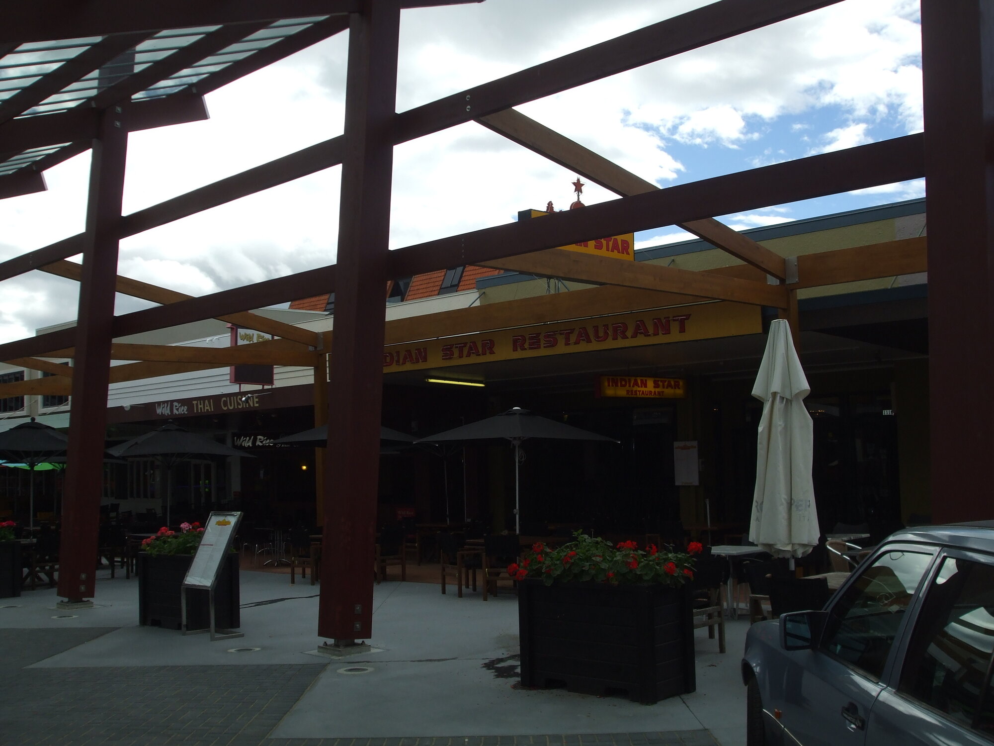 Photograph of Eat Streat, after the 2014 transformation, Indian Star Restaurant 