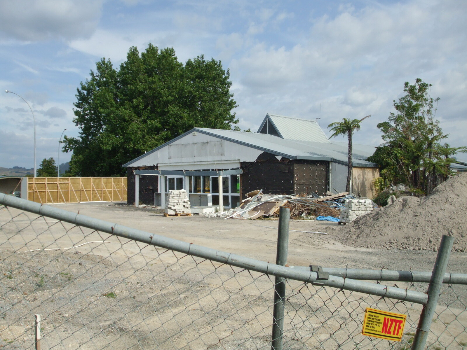 Photograph showing the chapel end of Grey's Funeral Home