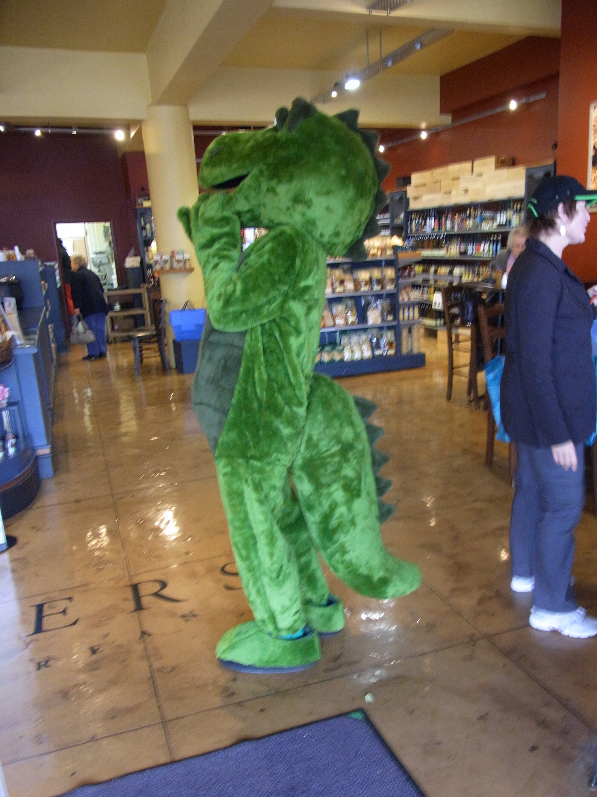 Photograph of Fletcher Tuatara walking in the Rotorua cental business district