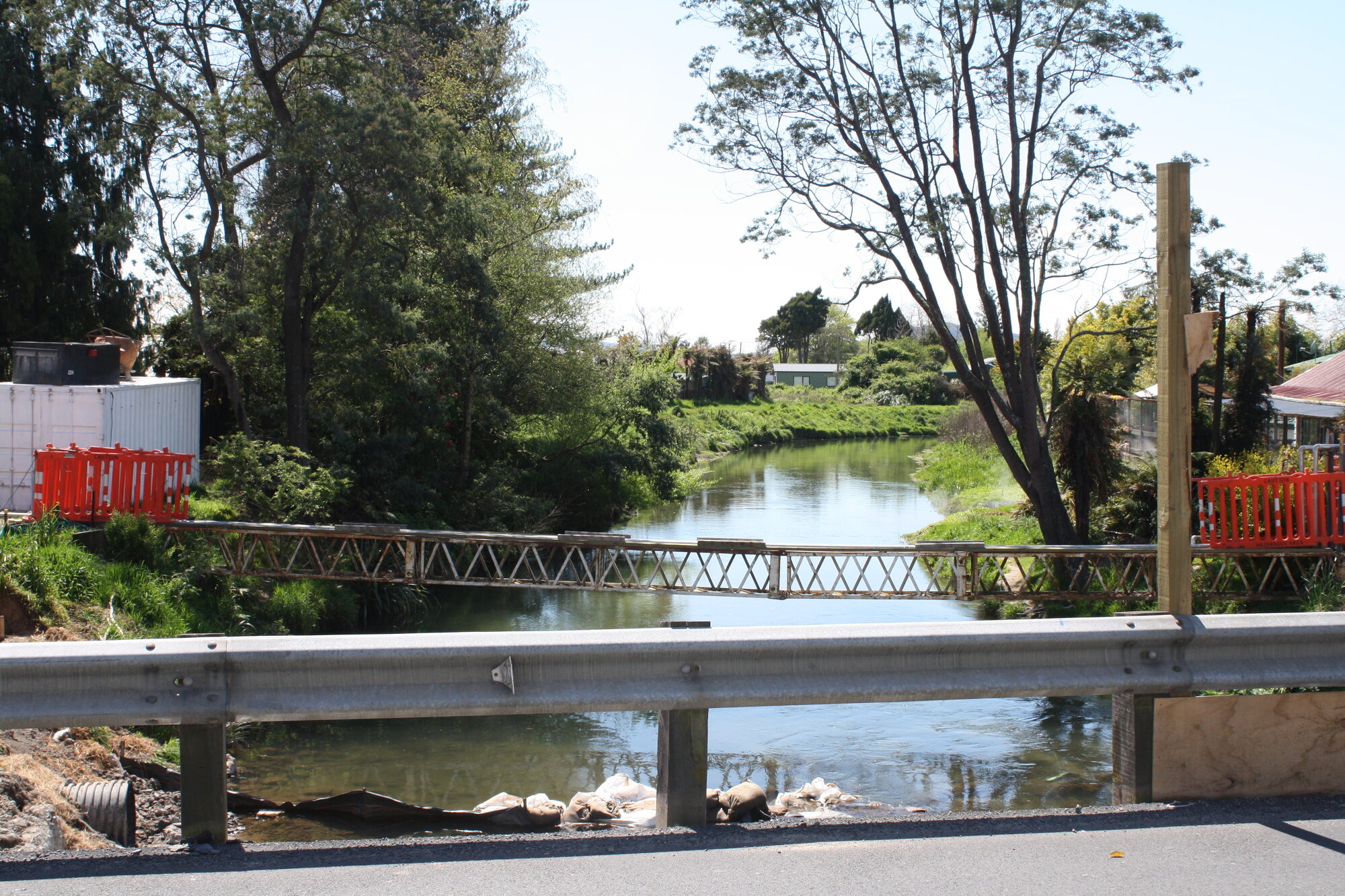 Photograph taken from the Utuhina Bridge, looking towards Koutu, 2012