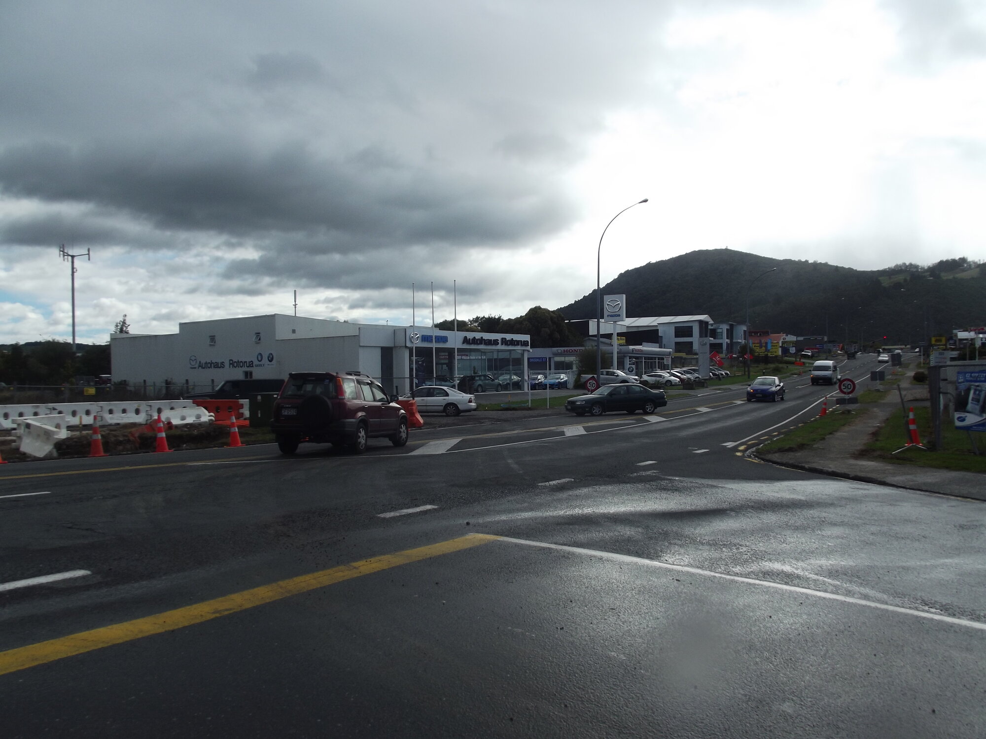 Photograph of Lake Road from Railway Road, 2012
