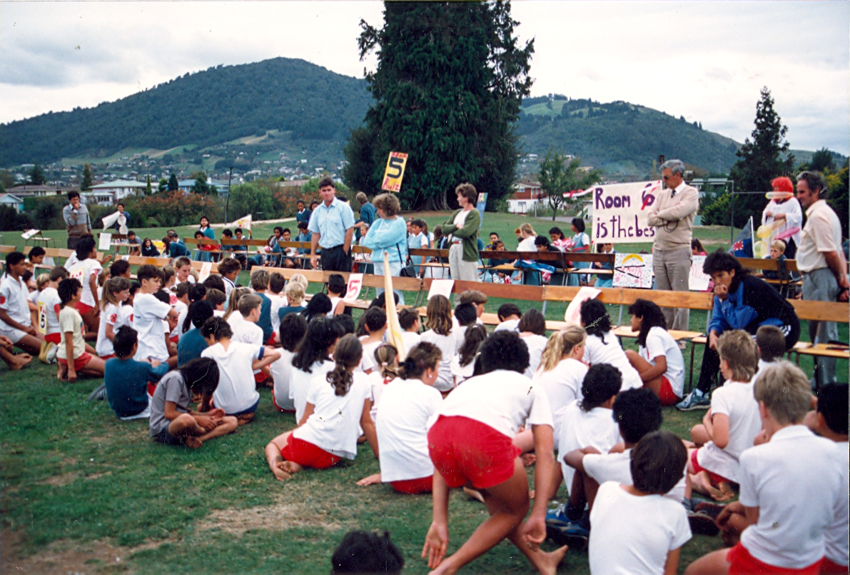 Sports day, 1989