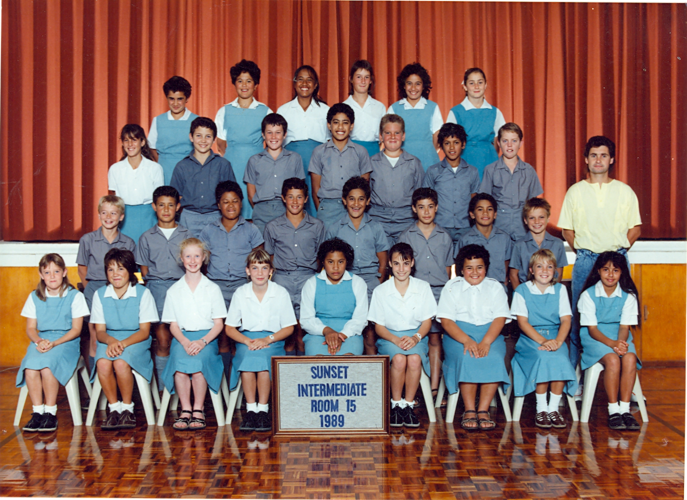 "Sunset Intermediate Room 15 1989"