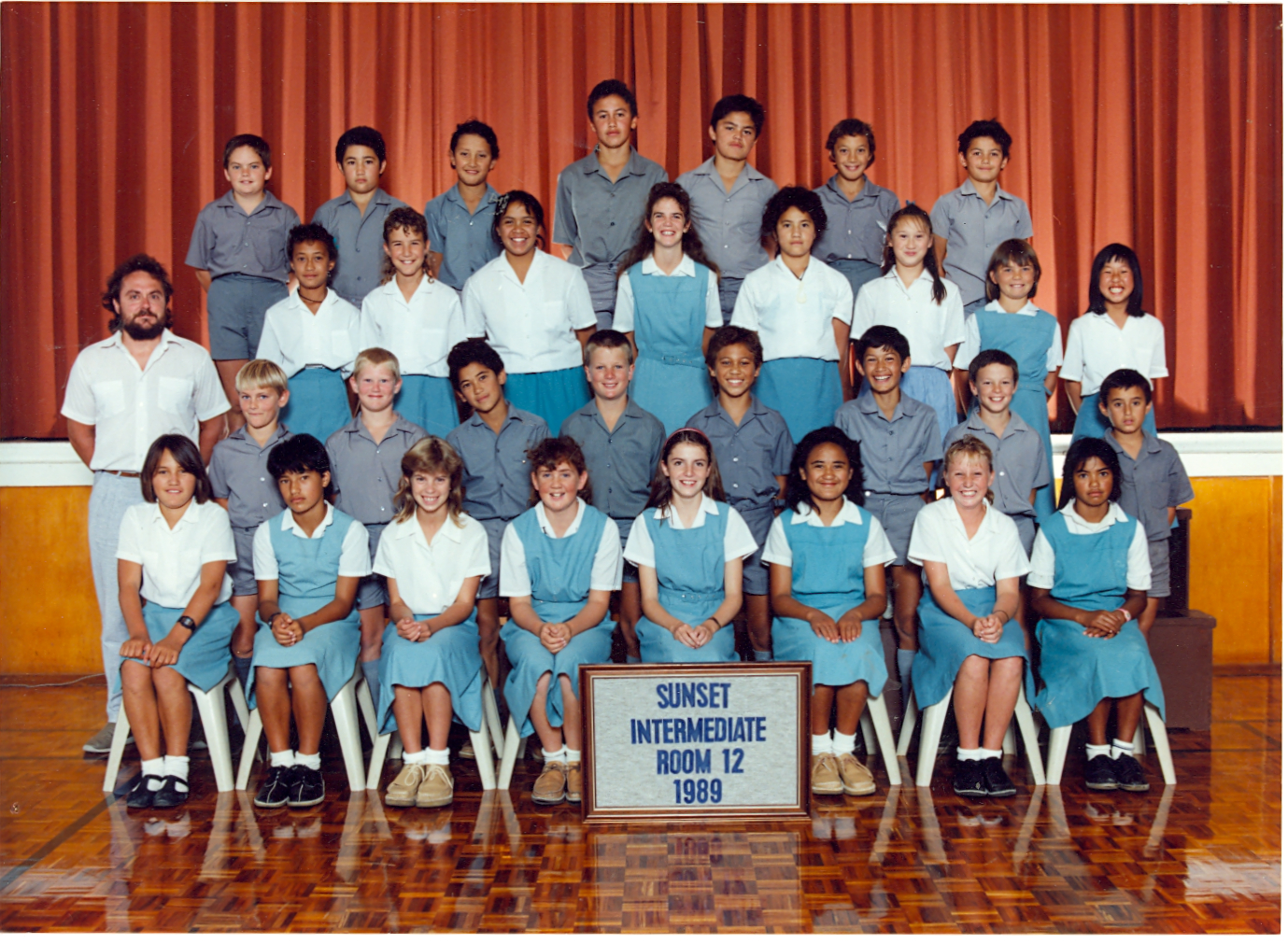 "Sunset Intermediate Room 12 1989"