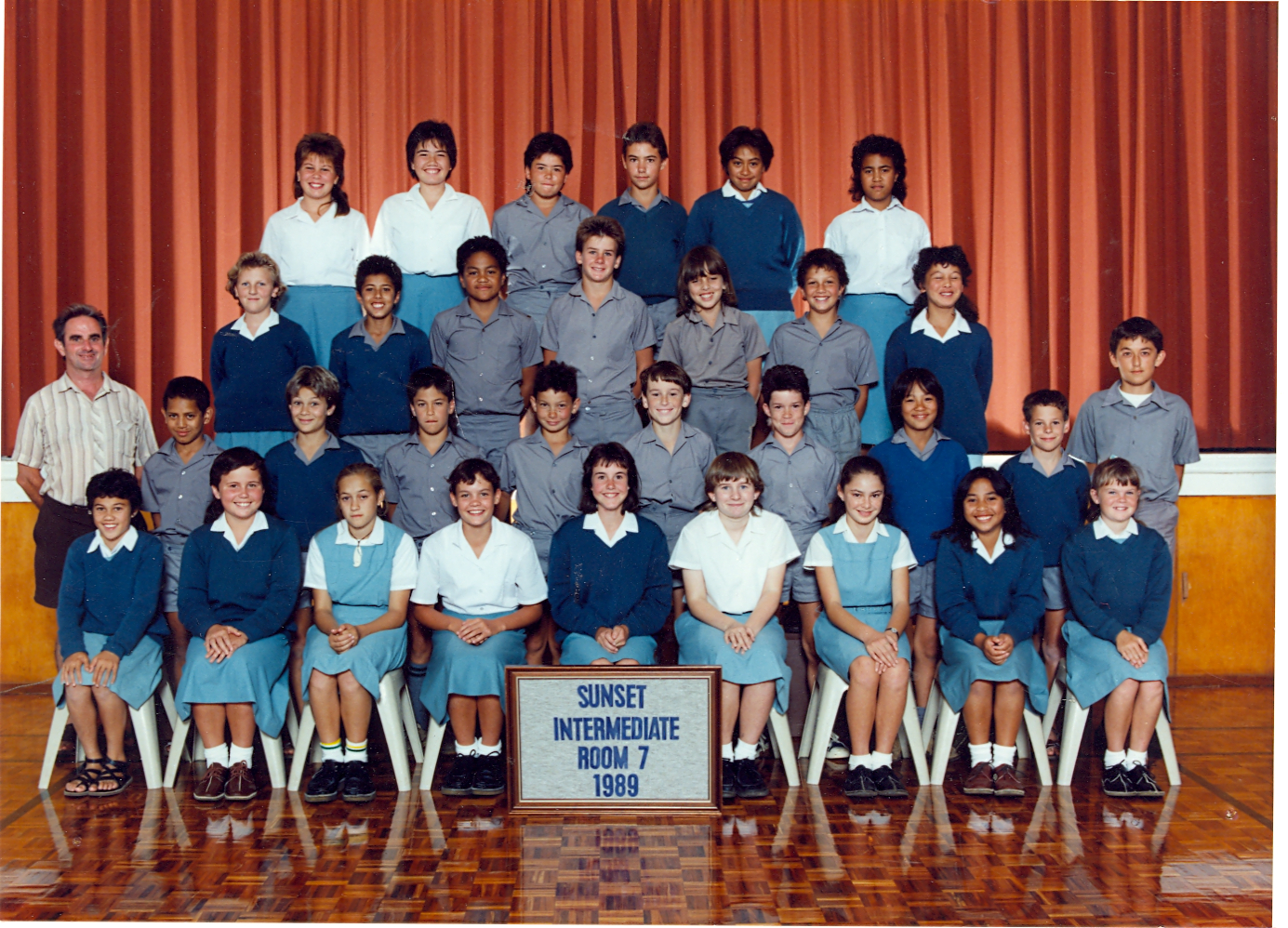 "Sunset Intermediate Room 7 1989"