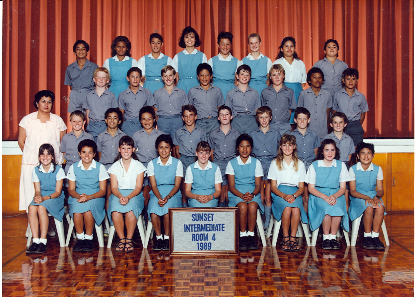 "Sunset Intermediate Room 4 1989"