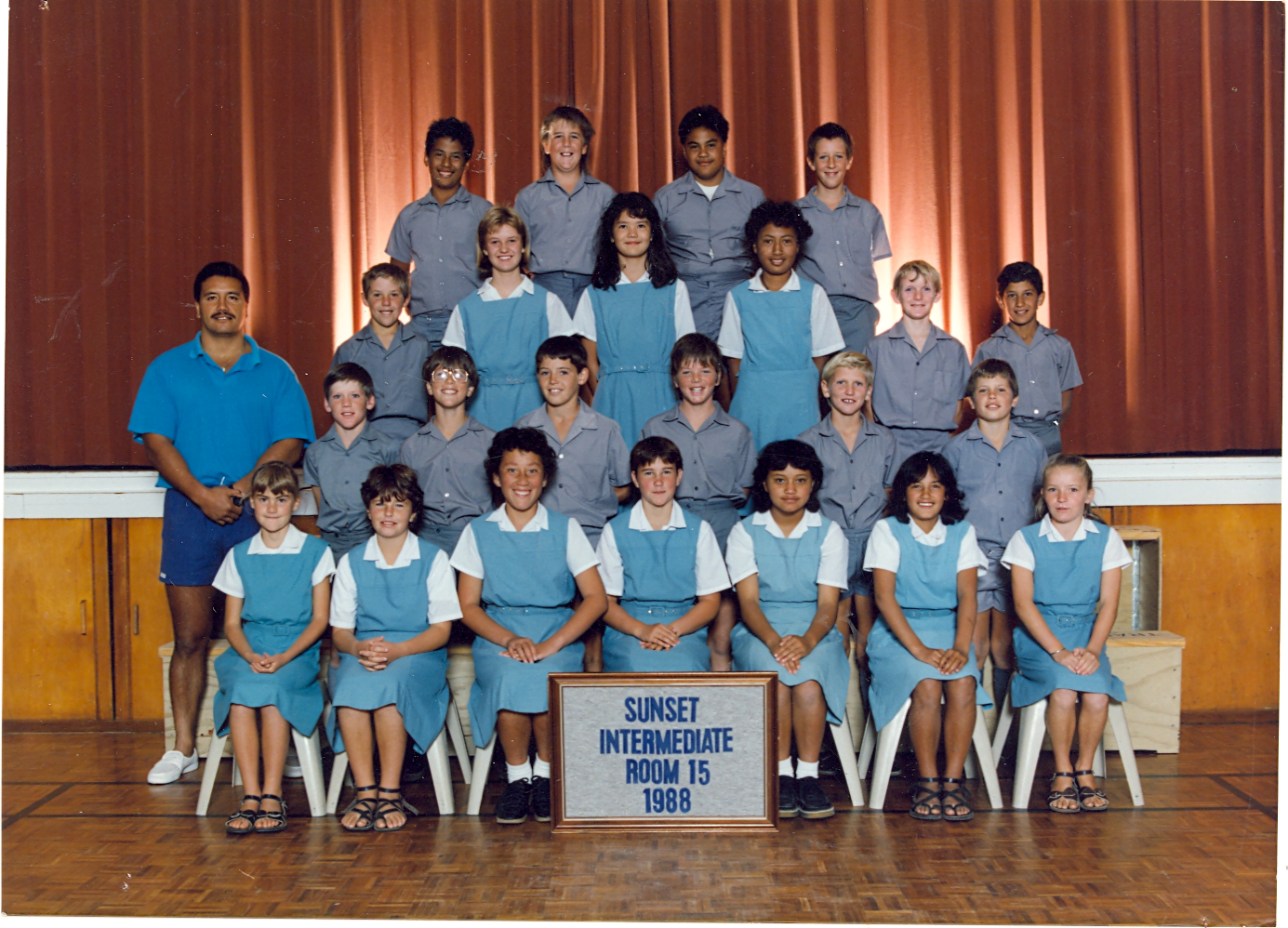 "Sunset Intermediate Room 15 1988"