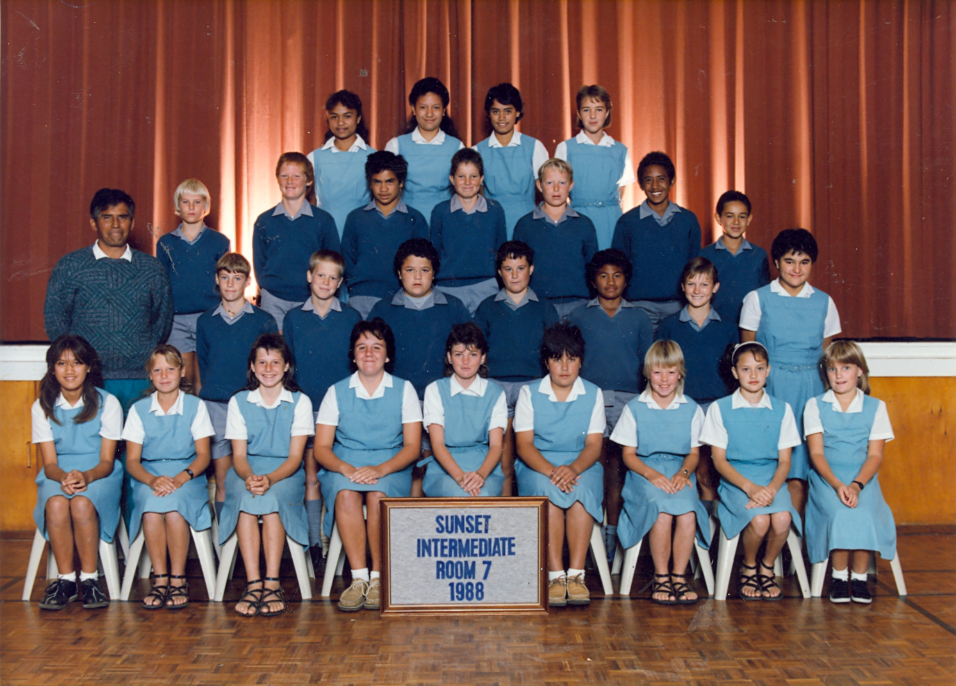 "Sunset Intermediate Room 7 1988"