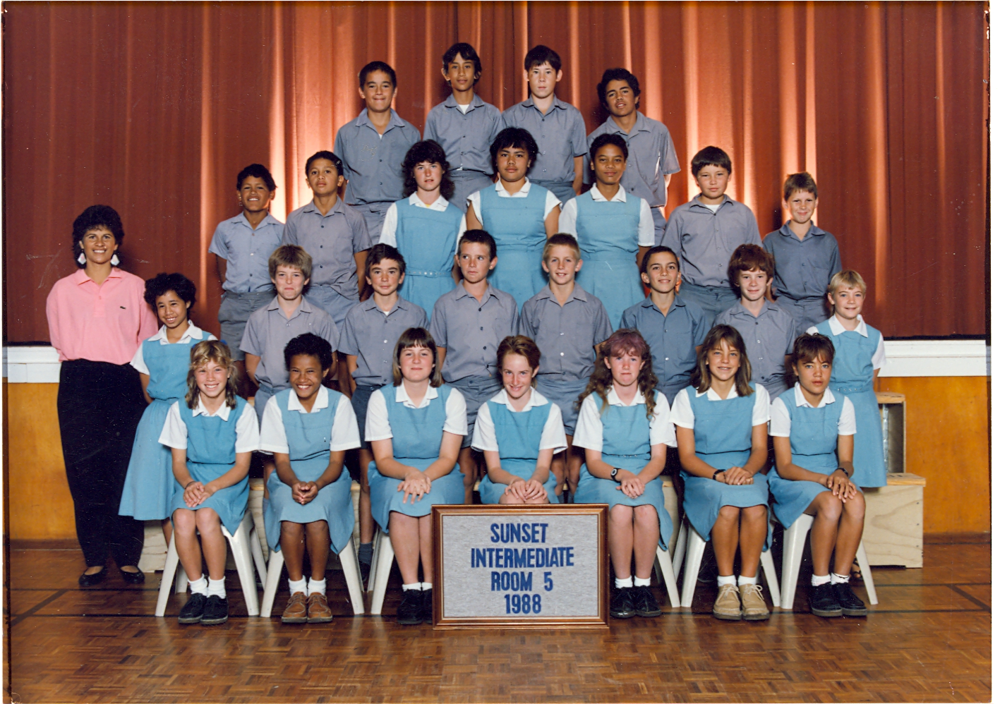 "Sunset Intermediate Room 5 1988"