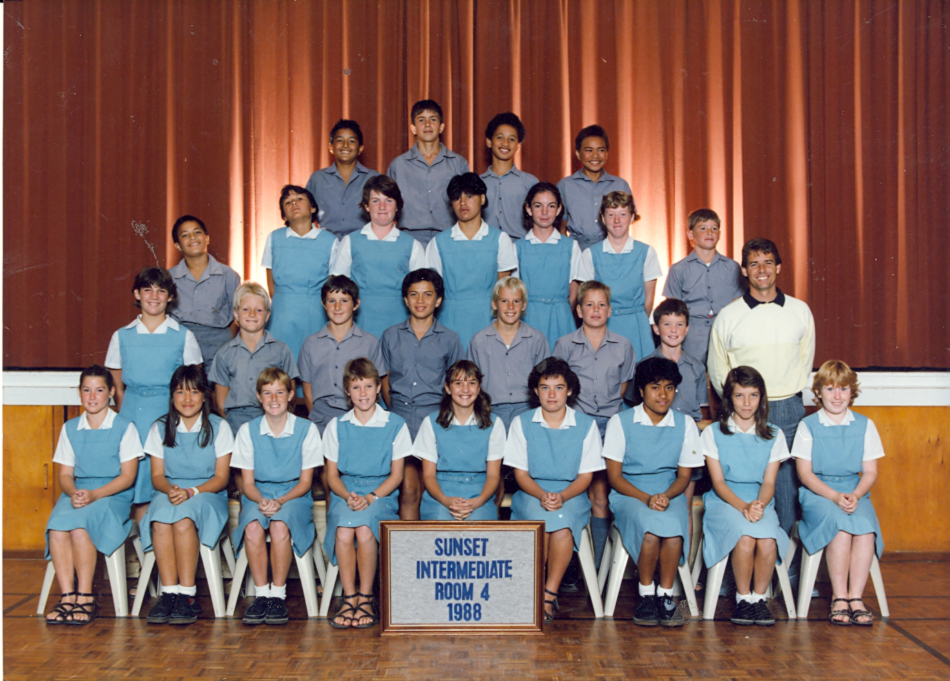 "Sunset Intermediate Room 4 1988"