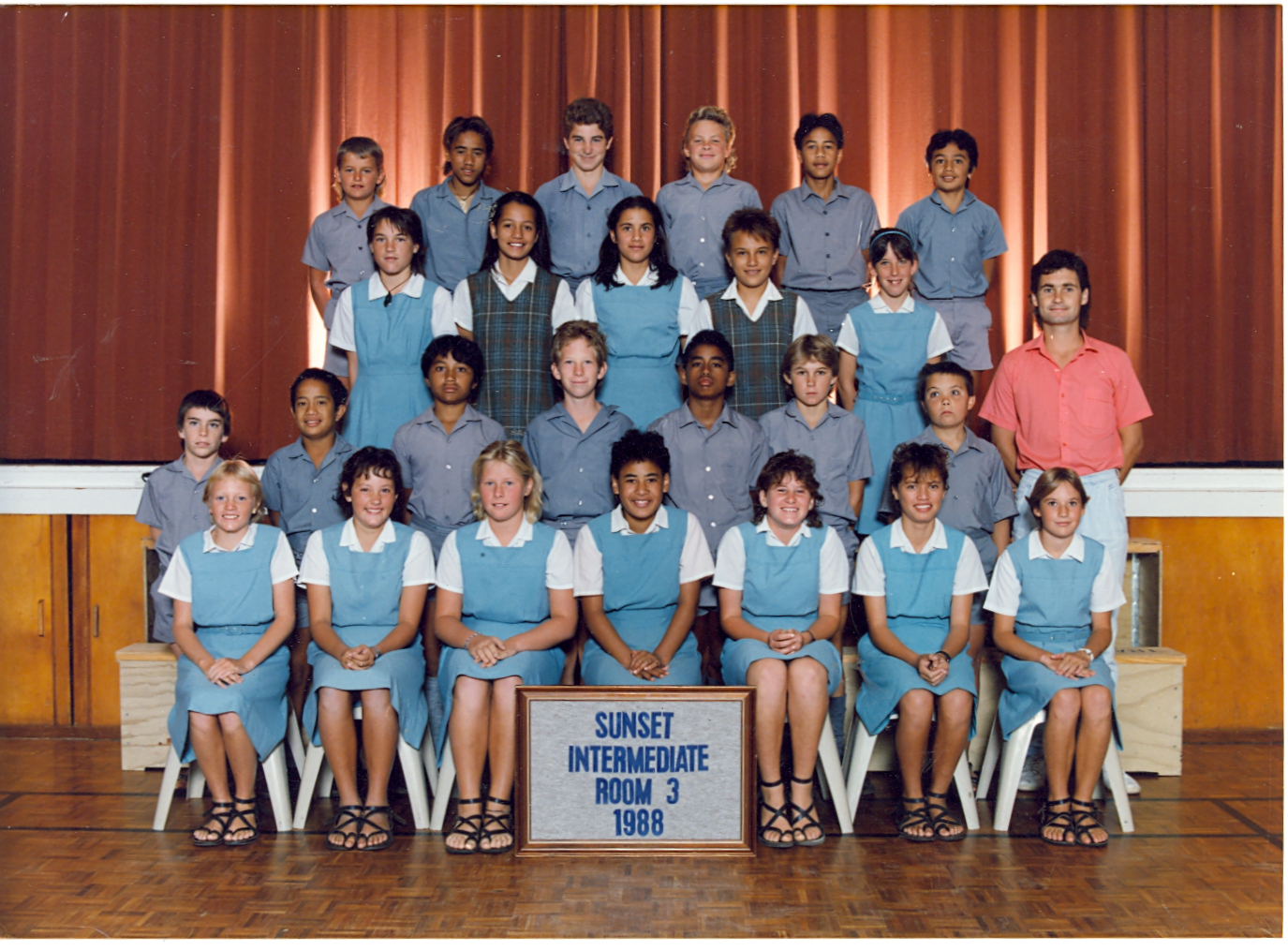 "Sunset Intermediate Room 3 1988"