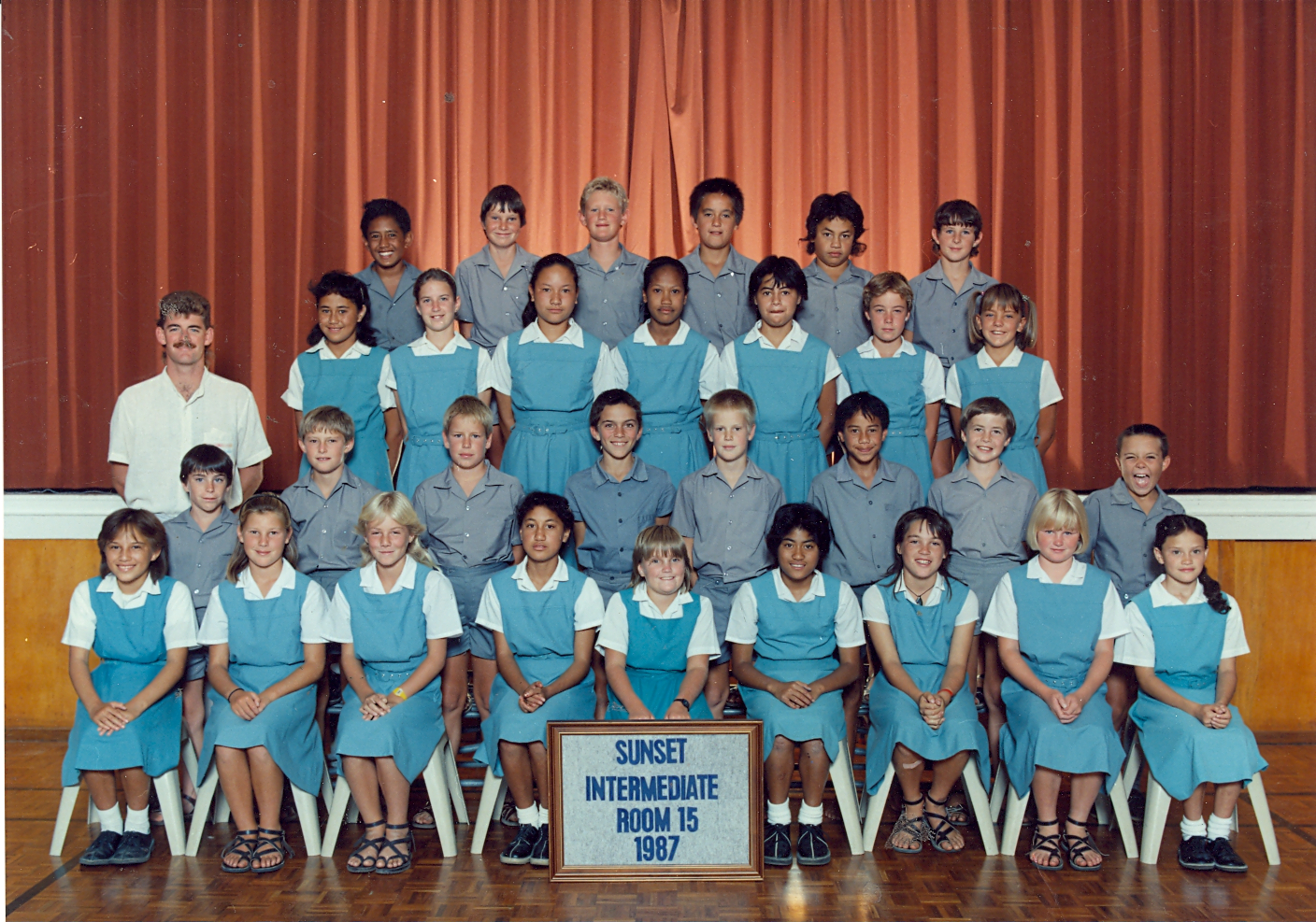 "Sunset Intermediate Room 15 1987"