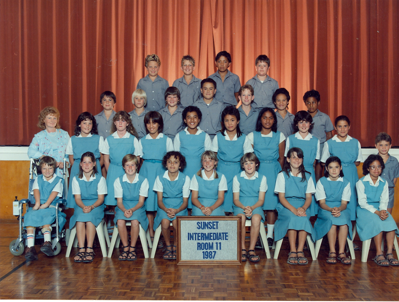 "Sunset Intermediate Room 11 1987"