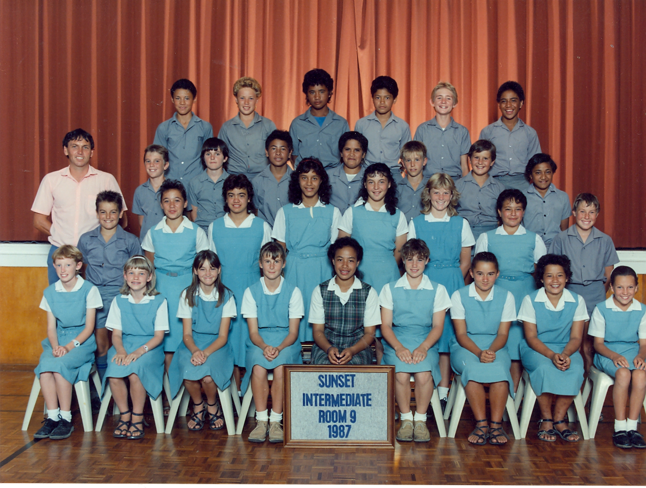 "Sunset Intermediate Room 9 1987"