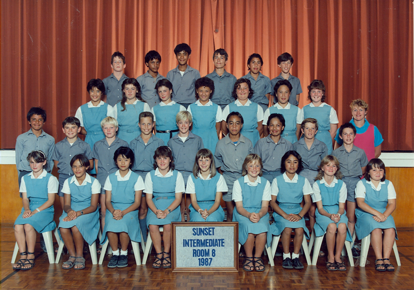 "Sunset Intermediate Room 8 1987"