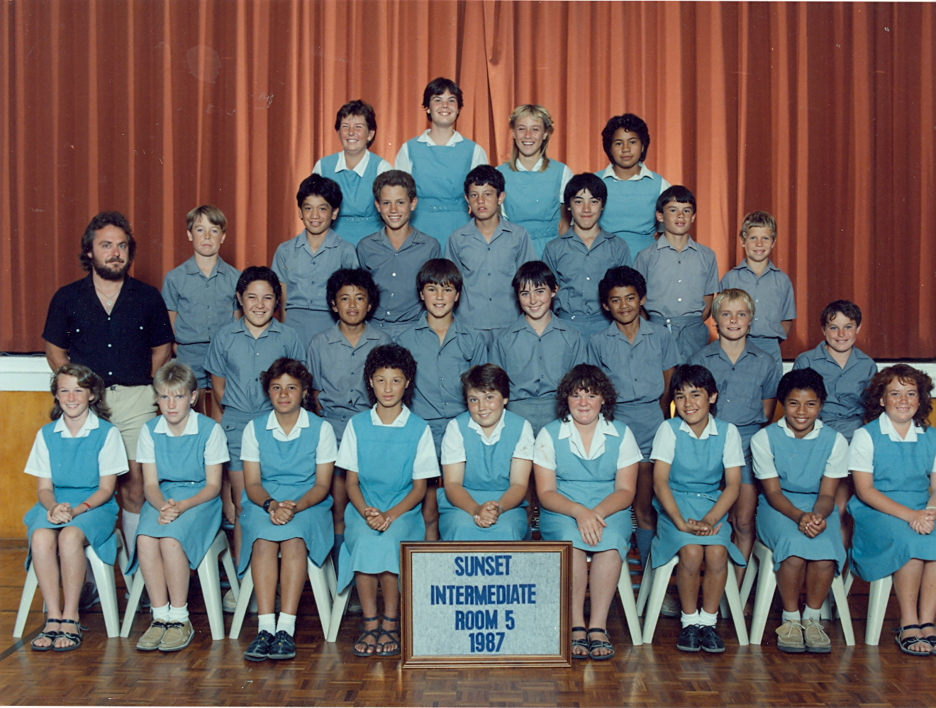 "Sunset Intermediate Room 5 1987"