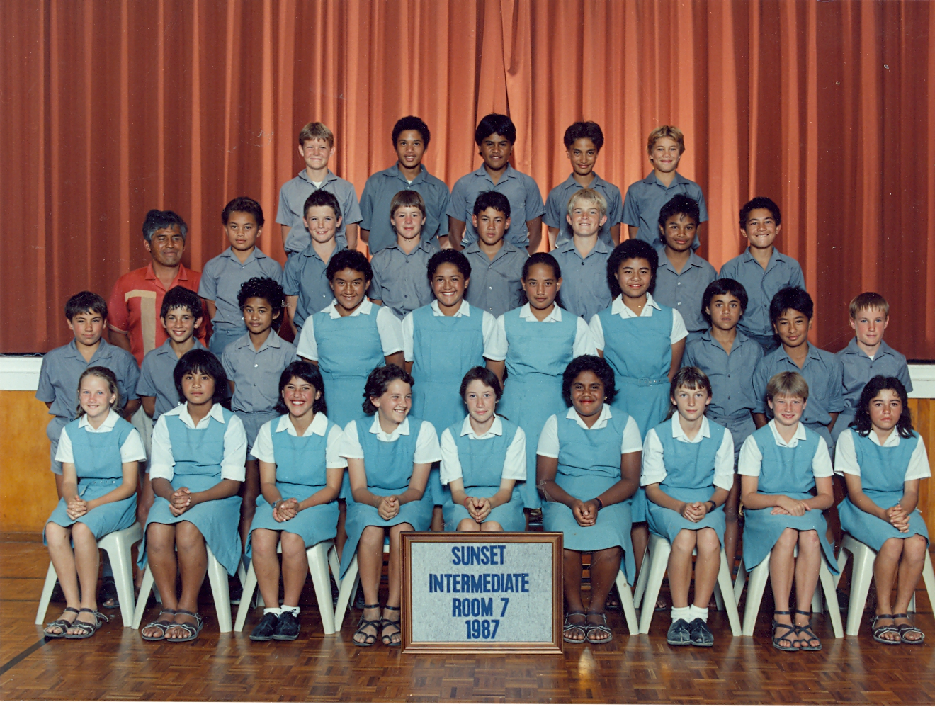 "Sunset Intermediate Room 7 1987"