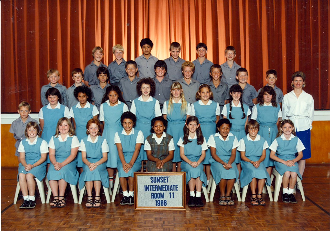 "Sunset Intermediate Room 11 1986"