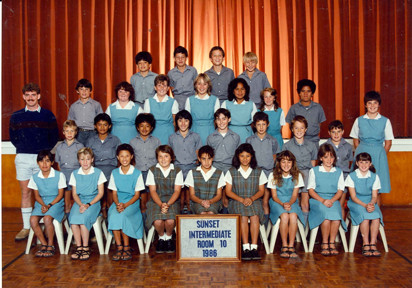 "Sunset Intermediate Room 10 1986"