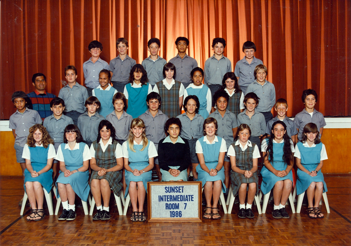 "Sunset Intermediate Room 7 1986"