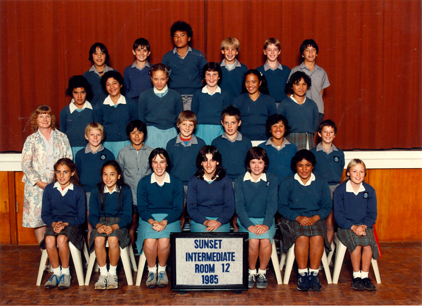 "Sunset Intermediate Room 12 1985"