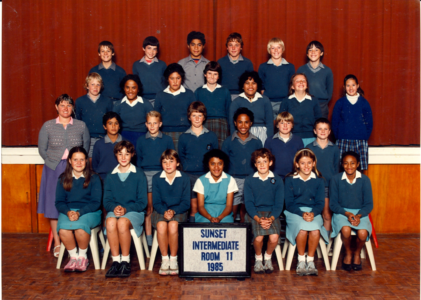 "Sunset Intermediate Room 11 1985"