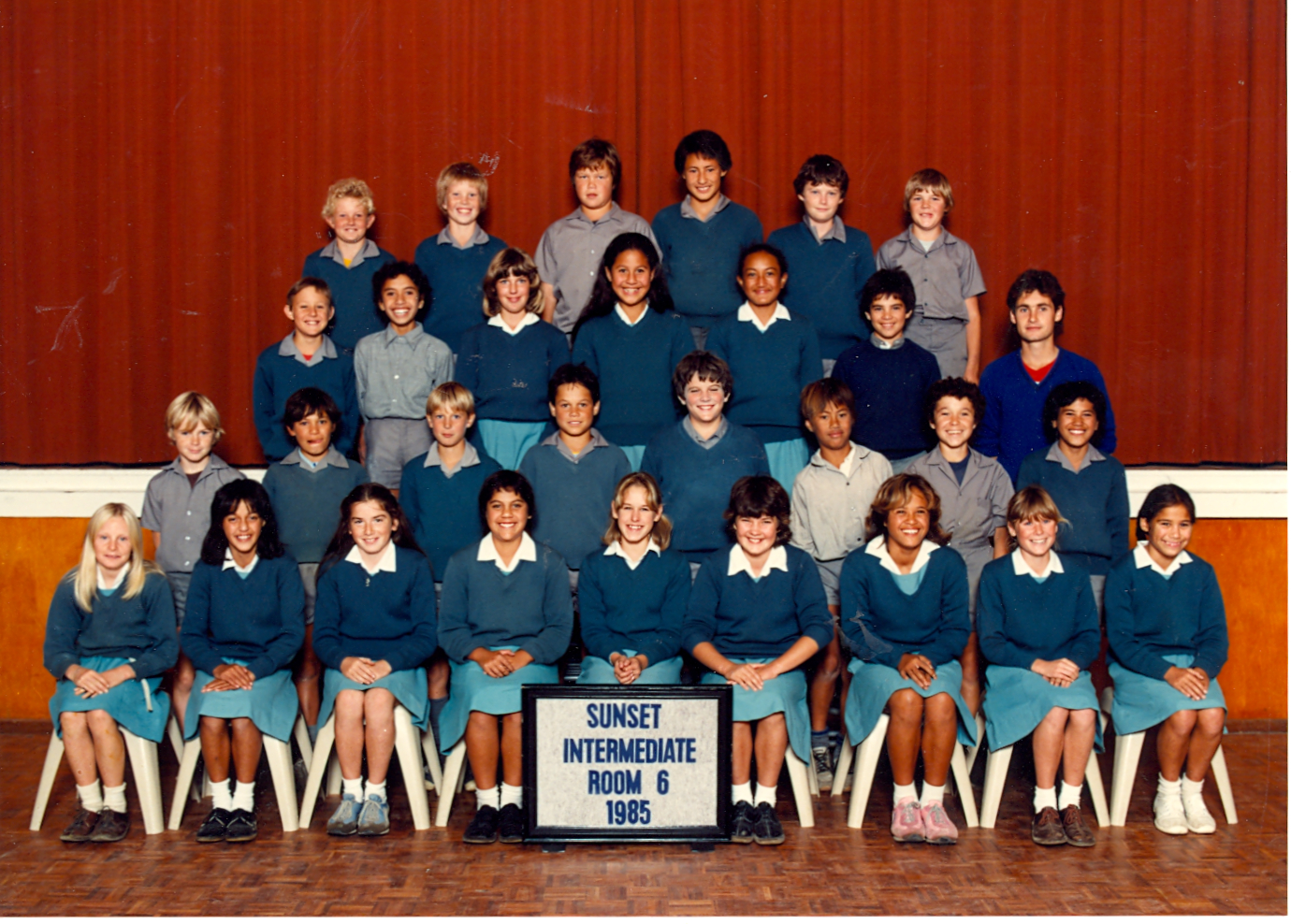 "Sunset Intermediate Room 6 1985"