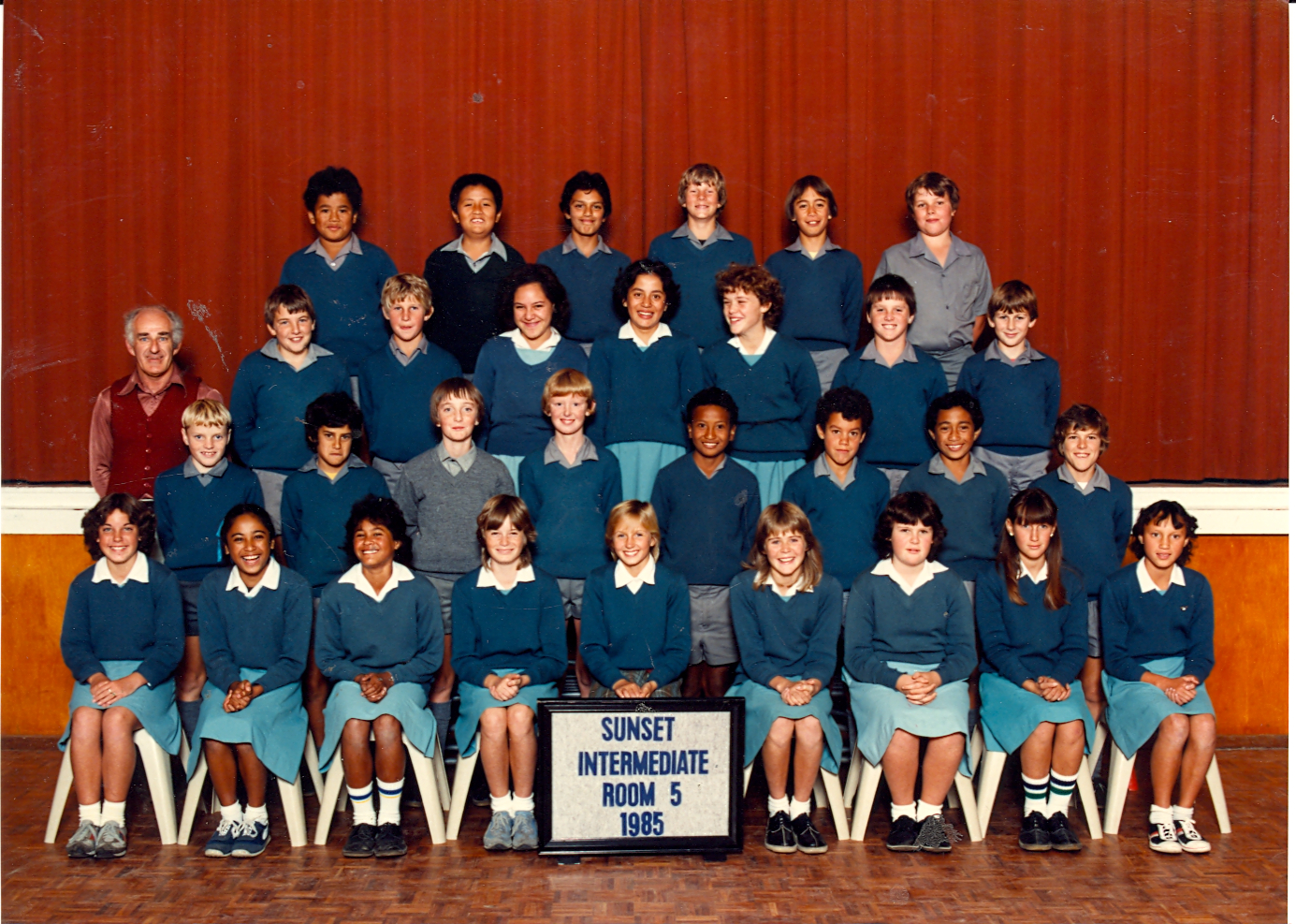 "Sunset Intermediate Room 5 1985"