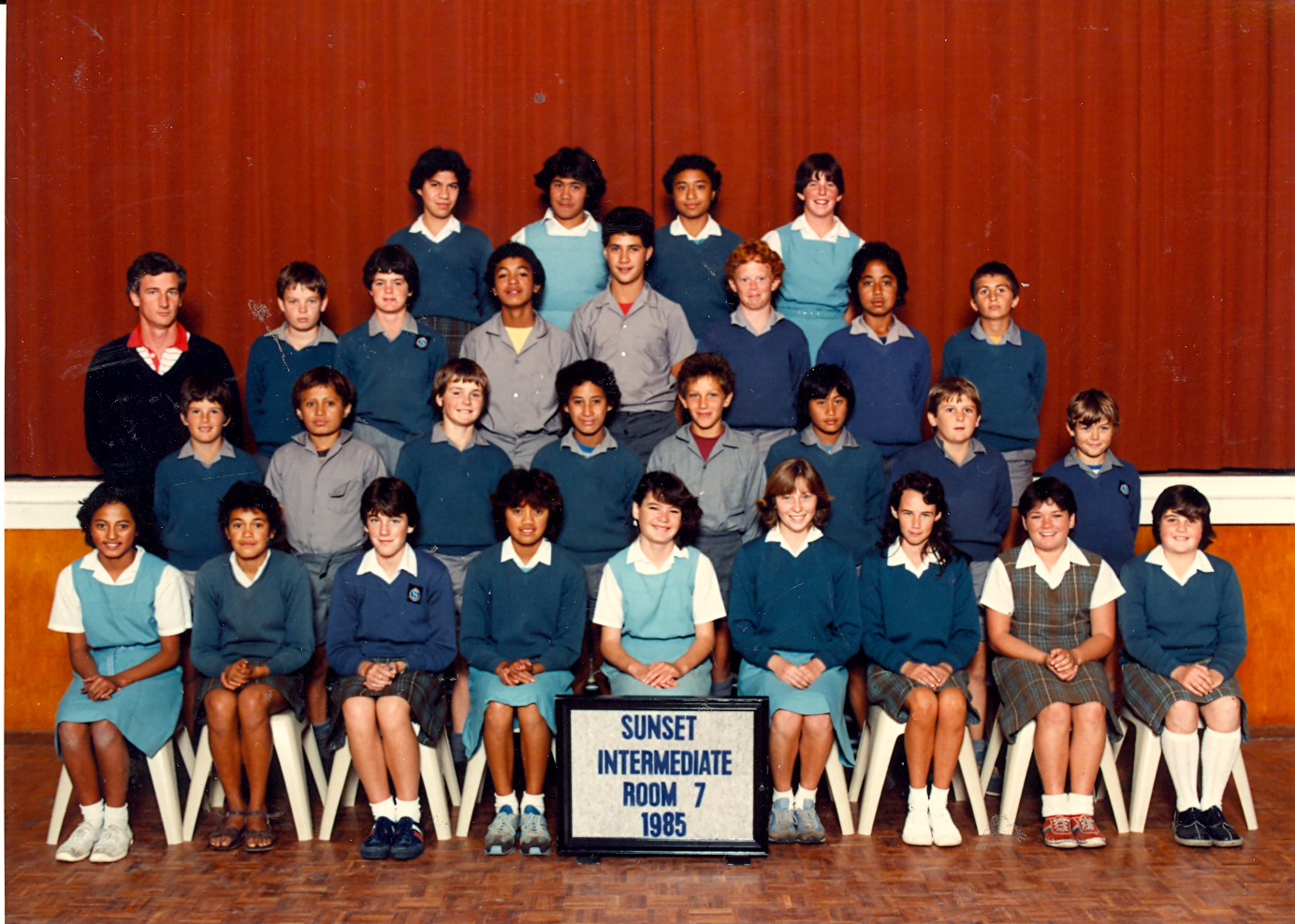 "Sunset Intermediate Room 7 1985"