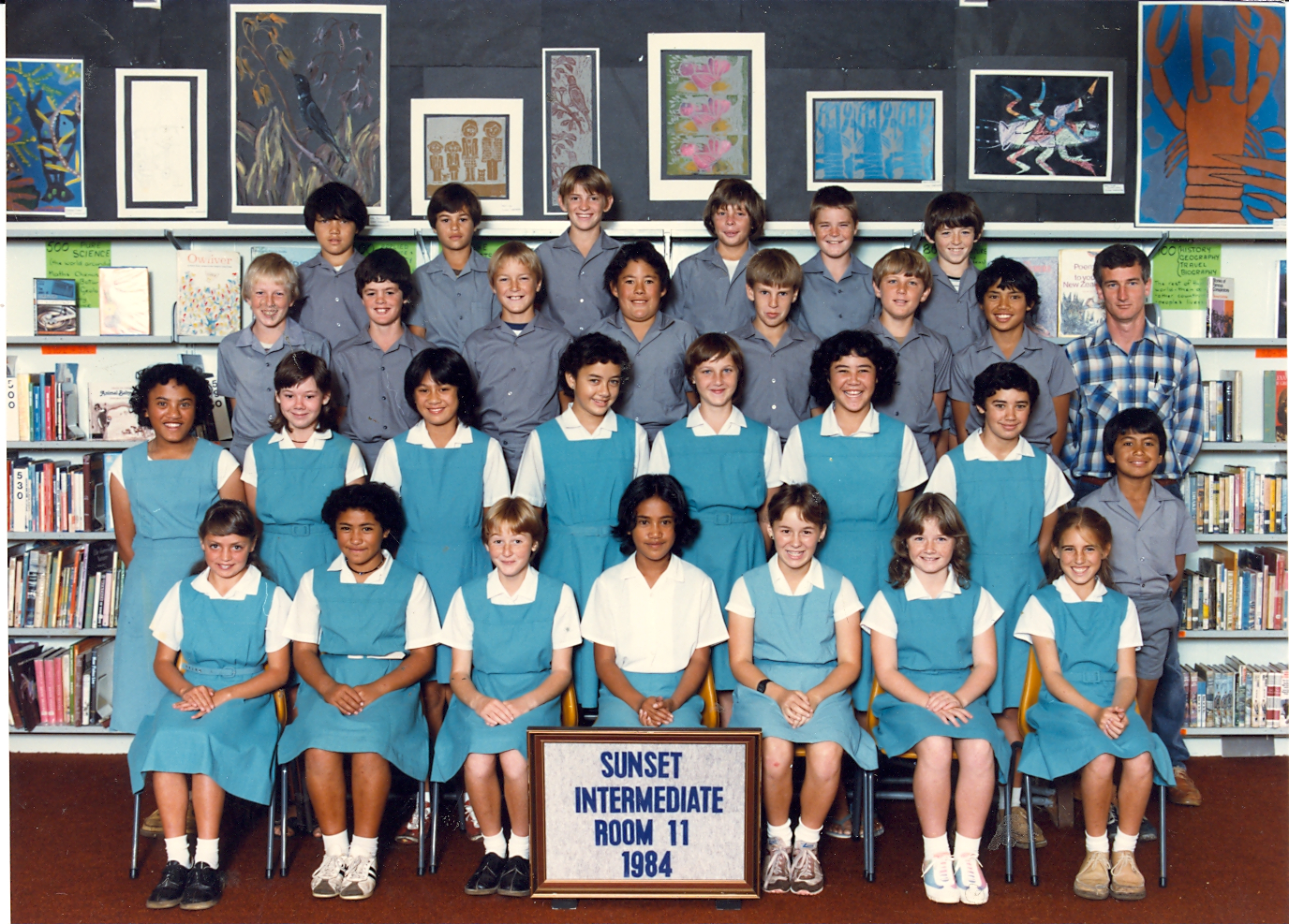 "Sunset Intermediate Room 11 1984"