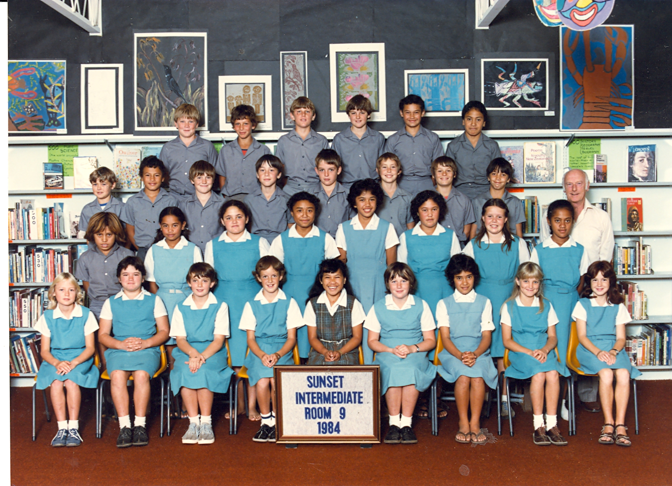 "Sunset Intermediate Room 9 1984"