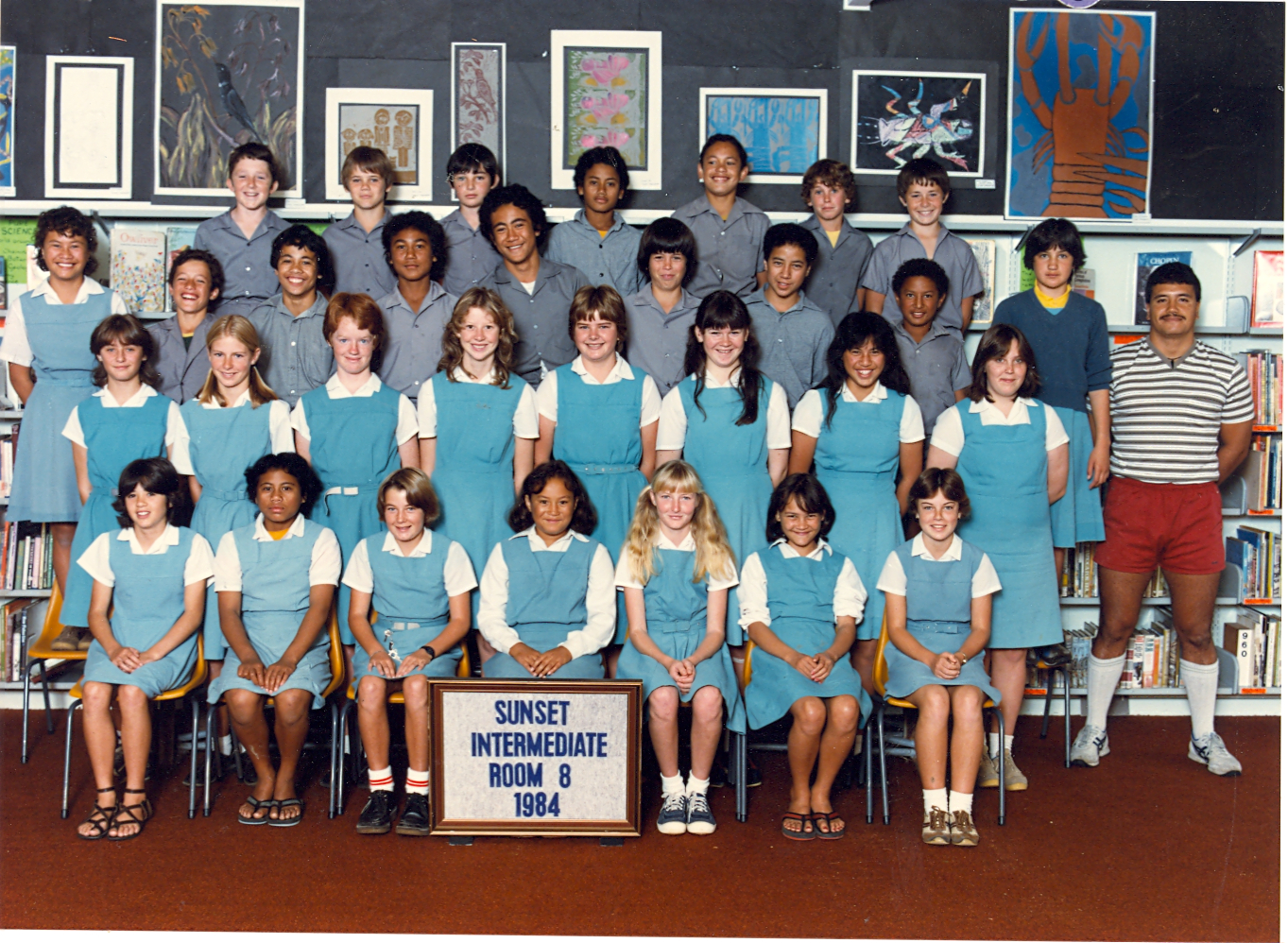 "Sunset Intermediate Room 7 1984"