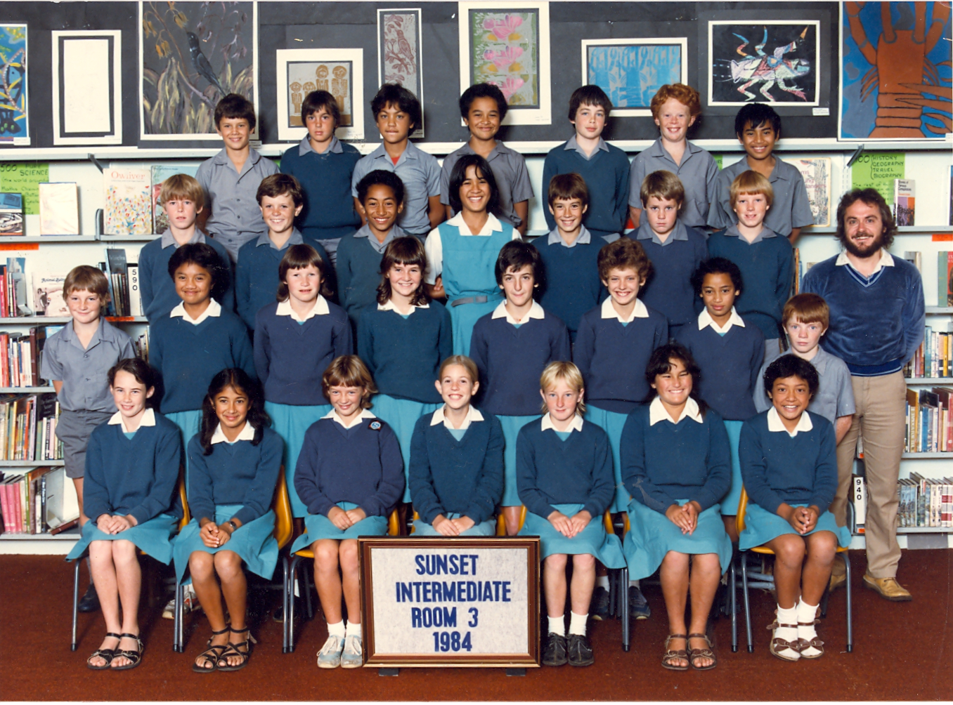 "Sunset Intermediate Room 3 1984"