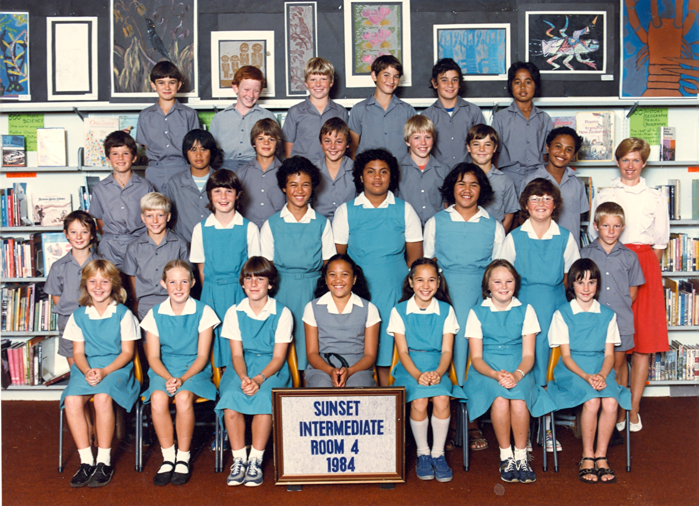 "Sunset Intermediate Room 4 1984"