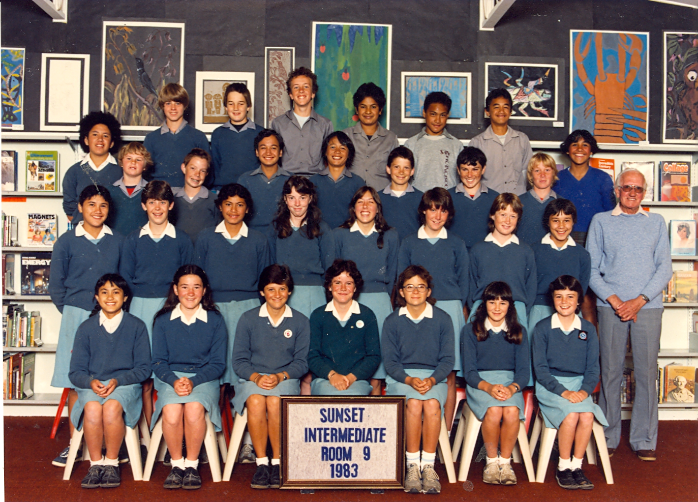 "Sunset Intermediate Room 9 1983"