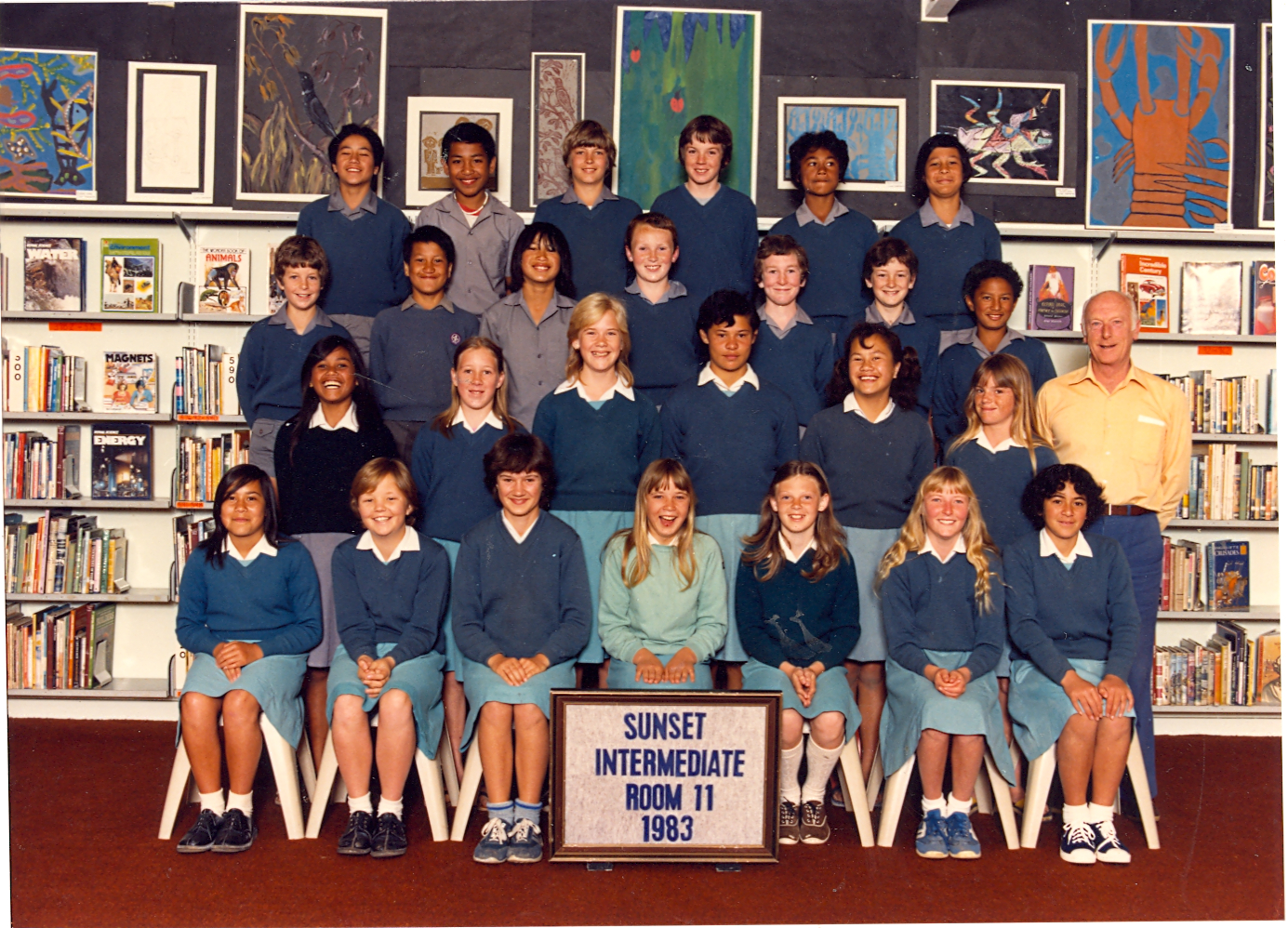 "Sunset Intermediate Room 11 1983"