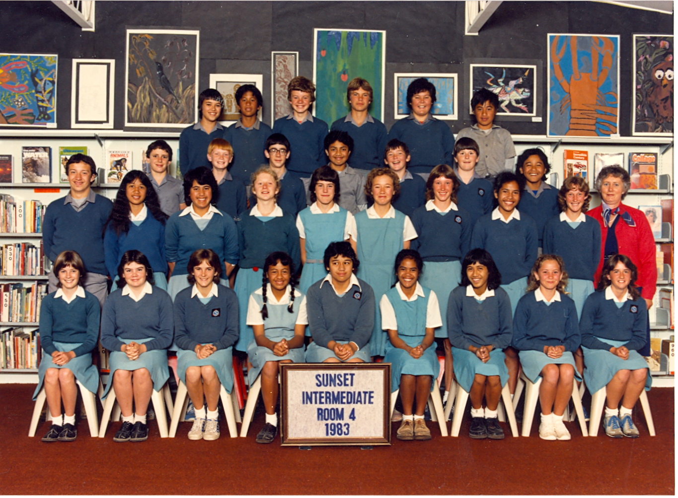 "Sunset Intermediate Room 4 1983"