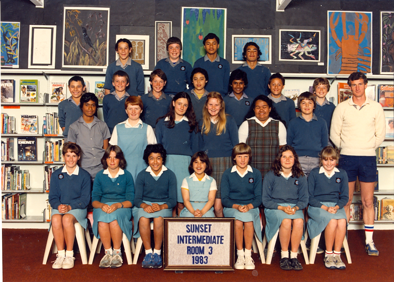 "Sunset Intermediate Room 3 1983"