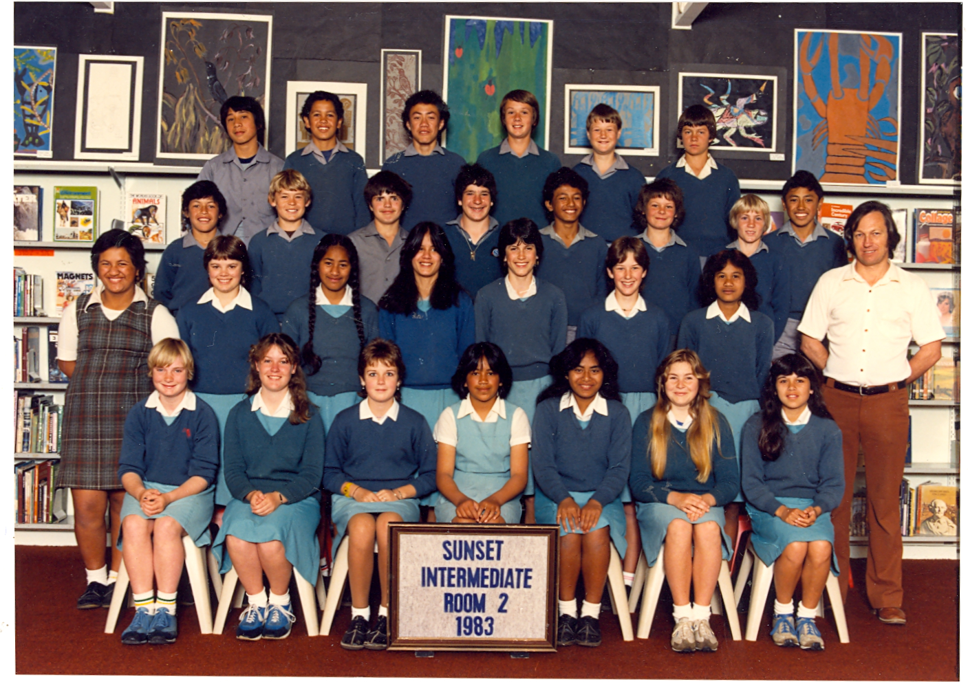 "Sunset Intermediate Room 2 1983"