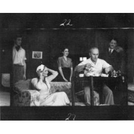'Hay Fever', Rotorua Little Theatre Society, 1953 [production stills]