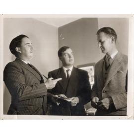 'Dial M for Murder', Rotorua Little Theatre Society production, 1957 [production stills]