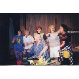 ‘Social Climbers’, Rotorua Little Theatre Society, 1998 [production stills]