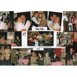 ‘Allo, Allo’, Rotorua Little Theatre Society, 1999 [production stills]