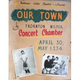 ‘Our Town’, Rotorua Little Theatre Society, 1962 [poster]
