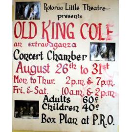 ‘Old King Cole’, Rotorua Little Theatre Society, 1974 [poster]