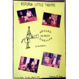  ‘Absurd Person Singular’, Rotorua Little Theatre Society, 1986 [poster]