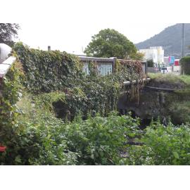 Photograph of the Utuhina Bridge looking towards Lake Road, 2012