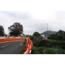 Photograph of the Utuhina Bridge looking towards Lake Road, 2012