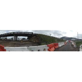 Panorama photograph of the rail bridge, 2012