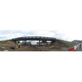 Panorama photograph of the rail bridge, 2012